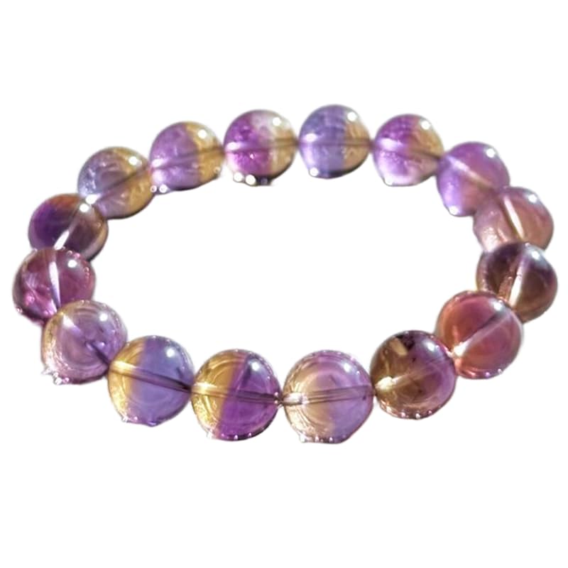 Amétrine naturelle 13 mm LKBEADS : le bracelet de guérison parfait à offrir en cadeau