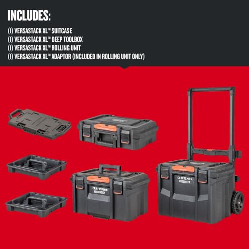 Image of CRAFTSMAN VERSASTACK XL Rolling Tower Tool Storage System, 4 piece (CMST60420)
