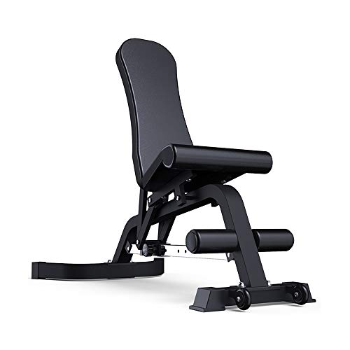 DFGHNBVC Banco Pequeño con Mancuernas, Silla De Fitness Ajustable, Banco De Press, Banco De Pájaros, Equipo De Fitness para El Hogar, Tabla Reclinable, Mancuerna De Fitness