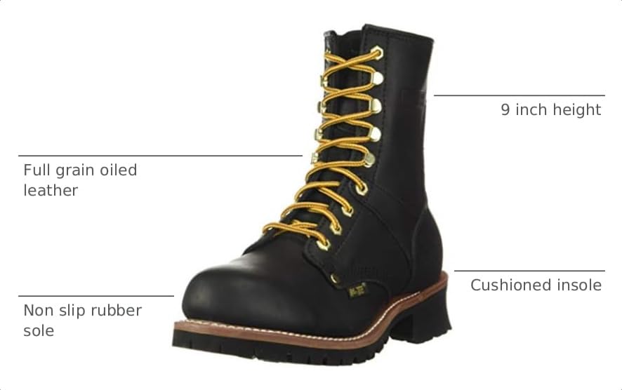 Image of Ad Tec Men's Welt Construction & Utility Footwear, Durable and Long