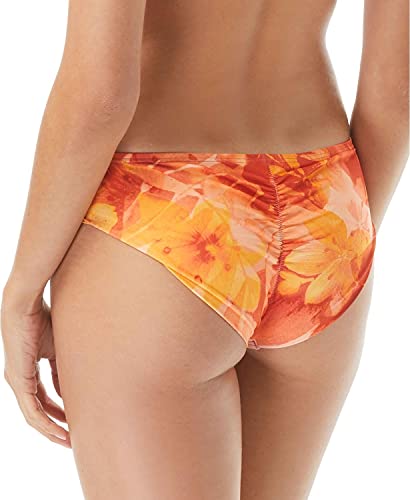 Vince Camuto Womens Cheeky Hipster Swim Bottom Separates Orange M #TOP2
