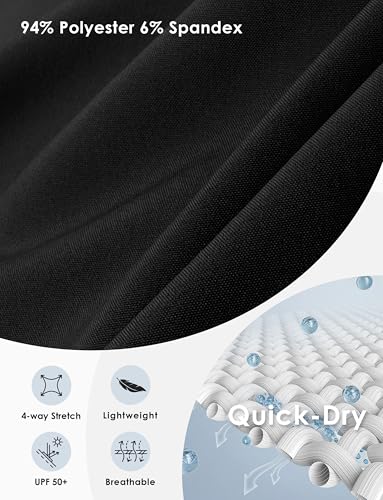 Women's 9" Hiking Shorts Lightweight Stretch Quick Dry Athletic Casual Bermuda Shorts for Women4