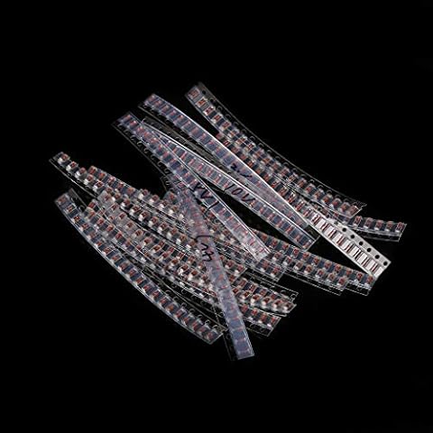 BIlinli 300 Stück 15 Werte LL34 SMD-Zenerdiode 1 Cover