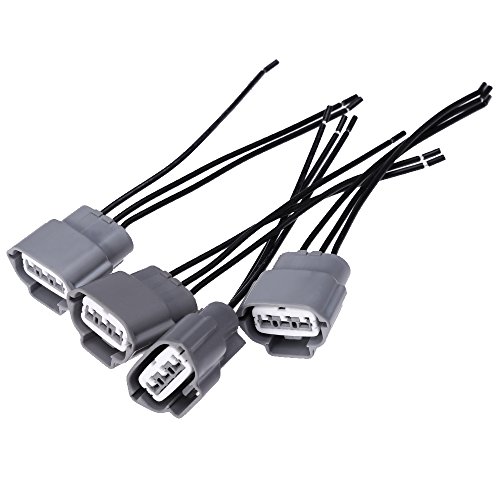 4pcs Ignition Coil Pack Wiring Harness Connector Replacement for Nissan Altima 2007-2015, for Sentra 2000-2012 Replace J48817102, J-48817-102,645-787-image-10