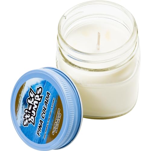 Sticky Bumps 7 oz. Glass Pina Colada Scented Surf Wax Candle