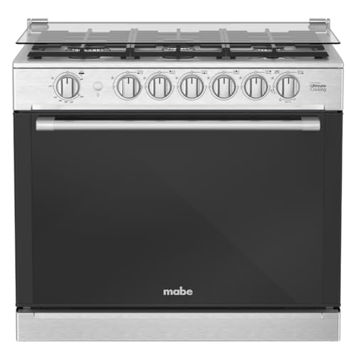 Catálogo de Estufa Mabe 6 Quemadores los preferidos por los clientes. 50 Mabe Estufa de Empotre a Gas LP, 80 cm, Acero Inoxidable, 6 Quemadores, Tecnología Ultimate, Horno 126.6L con Perfect Cook, XOC80802CT2