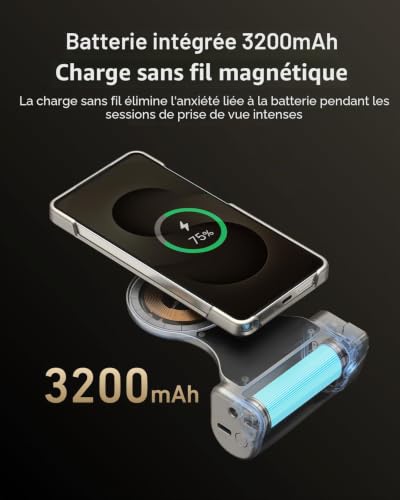 TELESIN Master Grip pour Samsung Galaxy S26 Ultra, Kit Photo – vue 4
