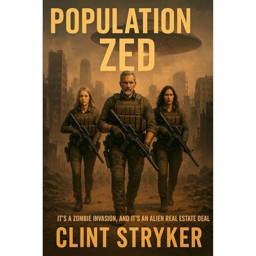 Population ZED Audiolibro Por Clint Stryker arte de portada