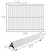 Folocy 17.4” Grill Grates Replacement for 7536 7525 Weber Spirit Grill E-310, E-320, 300 Series, Weber Genesis Silver B/C, Gold B/C, Platinum B/C, Spirit 700 and 900, Flavorizer Bars Cook Grid Parts