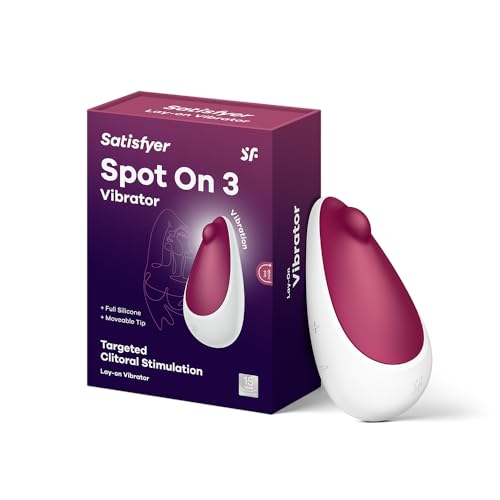 Satisfyer Spot On 3 Vibro-Masseur Puissant Masseur | À poser | 9 cm