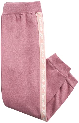 Reebok Girls' Sweatsuit Set - 2 Piece Fleece Hoodie and Jogger Sweatpants (Size: 2T-6X), Size 4, Ro