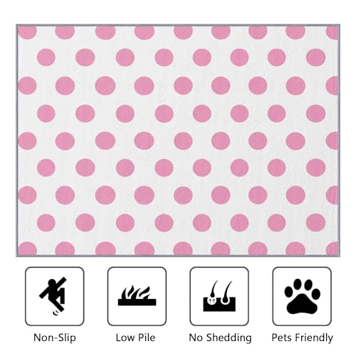 Tapis géométrique lavable et antidérapant pour chambre de bébé - 3