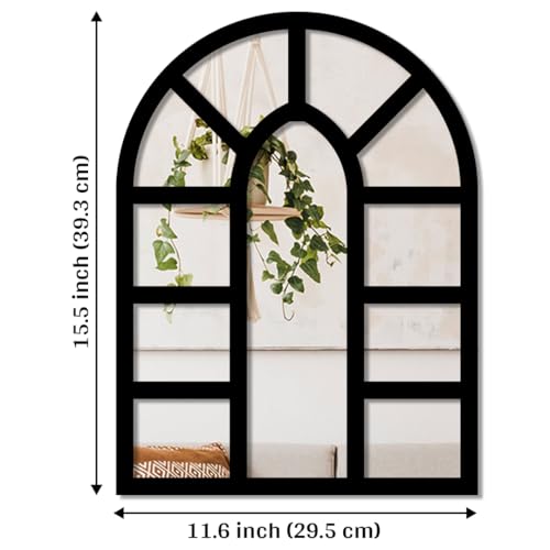 Image of Sehaz Artworks Home Decoration Items for Living Room | Jharokha Wall Decor Item for Living Room | Wall Decor Items for Bedroom | Decorative Mirror for Wall Decorations | Wall Hanging Decoration