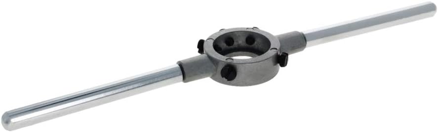 Utoolmart Die Stock Handle Wrench 30mmx11mm M10-M11 Metric Round Die Holder 1Pcs