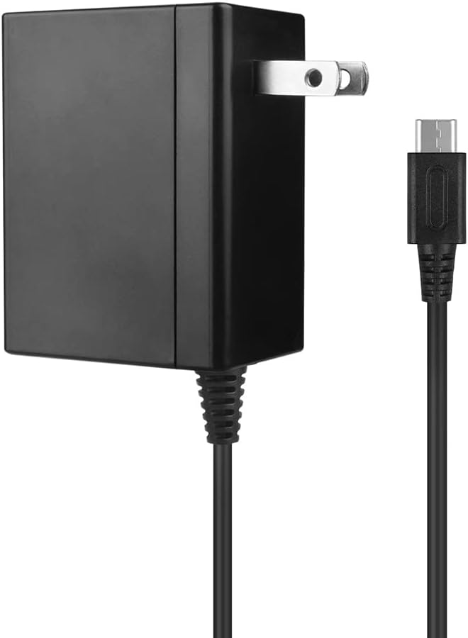 AC Adapter Power Supply Wall & Travel Charger Compatible with Switch Console Dock