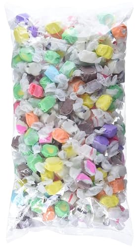 Sweet Candy Company Salt Water Taffy Individually Wrapped - Salt Water Taffy Candy Bulk, Old Fashioned Assorted Flavors, Soft and Chewy Candy Mix, Gluten Free Variety Pack - 3 lb Bag (Pack of 2) image 4