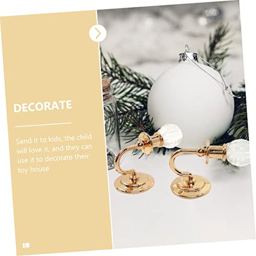 HANABASS 1 Par Casa De Boneca Luz De Parede Brilho Luz De Parede LED Decoração Luzes De Paisagem LED