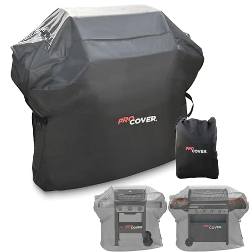ProCover Grillabdeckung – Wasserdicht & robust | Oxford 600D Premium Stoff | UV-beständig & windfest | Professionelle Qualität für alle Marken & Größen (117cm x 112cm x 66cm)