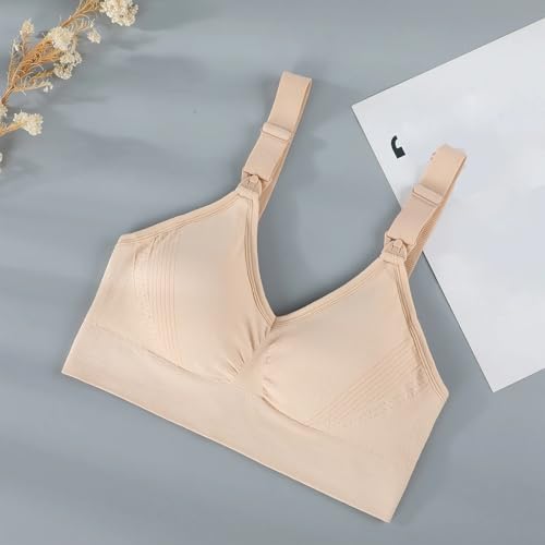 Image of Celary Bra for Woman|| Lightly Padded Maternity||Feeding Bra for Women||Nursing ||Ultra Lightweight|| Soft and Smooth Cotton|| Removable Pads