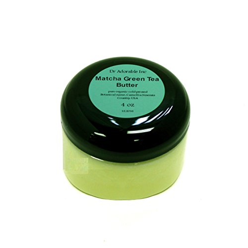 4 Oz Green Tea Matcha Butter Refined Organic 100% Pure #TOP3