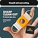 Wudytim Stainless Steel Cigar Cutter with Gift Box,Double Blade for a Precise Perfect Cut(Orange Gold)