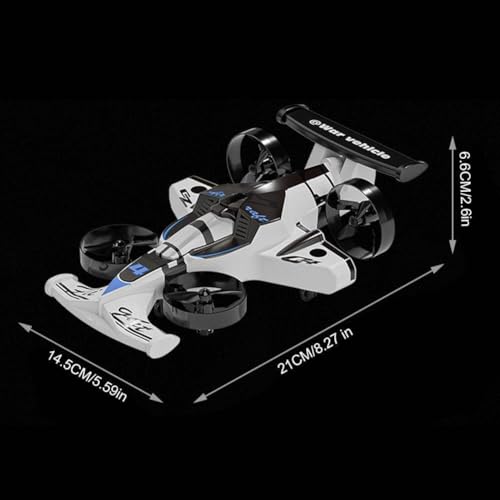 Image of RC Aeroplane 2.4GHz Remote Controlled Aeroplane L0712 Quadcopter Floating Fighter Plane RC Aeroplane RTF for Beginners, Children and Adults, APlane Toy with Coloured Lights USB Charging (LARGE)