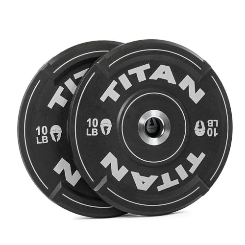 Titan Fitness EZ-Grip Urethane Olympic Weight Plates