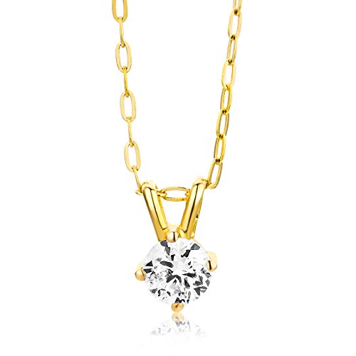 Tuscany Silver Collana Farfalla In Argento Sterling 925 Con Ciondolo A Zirconia Cubica, Catena Maglia 46cm, Regalo In Confezione Elegante
