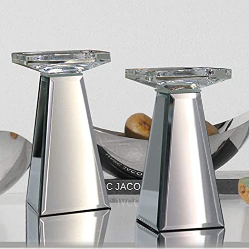 Gimorrto Pillar Candle Holders 2 Sets Tabletop Decor For Wedding, Church, Fall, Holiday Décor, Table Centerpiece Decoration. … (7 Inch) #TOP3