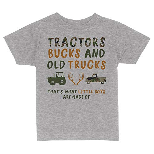 Tractors Bucks & Old Trucks Toddler Kids T-Shirt