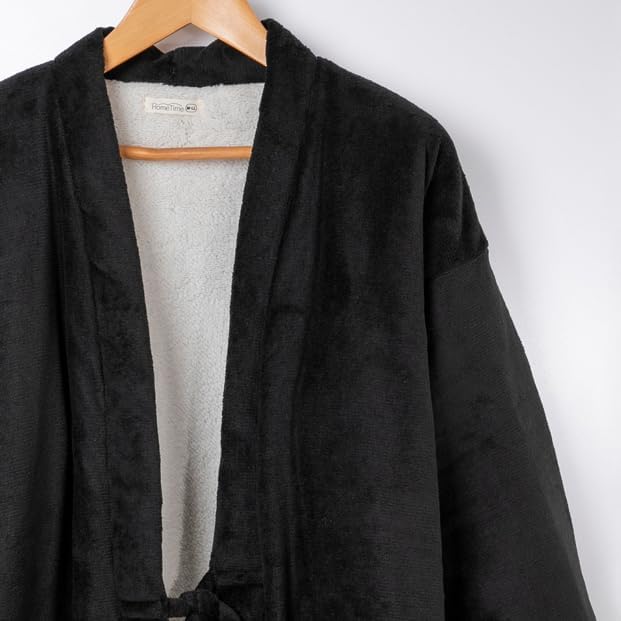 Sun Menswear Co., Ltd. Трикотажное платье Hanten fleece Hantendotera-chan Chanko с подкладкой из ватина на спине, постельное белье, одеяло для ношения, одеяло для ношения HT3600, поскольку в нем содержится хлопок, оно очень теплое Japanese hospitality inn, фото 4