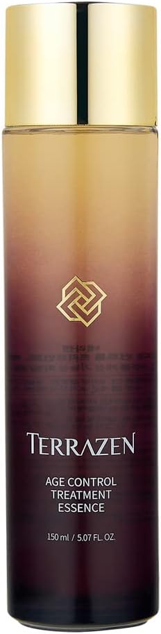 Terrazen Age Control Treatment Essence 5.07 Fl.Oz (150ml) Potency Essence Liquid Serum Enriched Tonic Creates Bouncy Skin Radiant