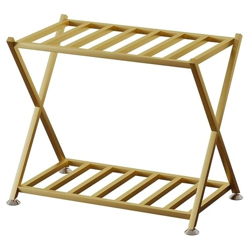 Portaequipajes plegable con estante de cincha para almacenamiento de noche y uso de viaje