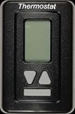 DEENGK RV Thermostat 94303382 12v,9430,Replacement Black Digital RV Thermostat Hot/Cool Compatible Machine 9430-338