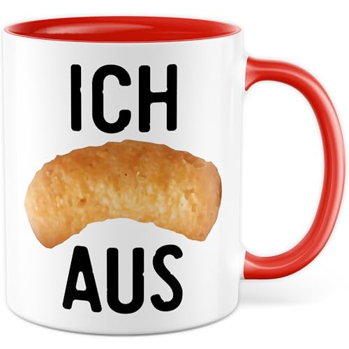 Tazza con scritta – Regalo Ich Flip aus – Tazza da caffè in ceramica 330 ml – Idea regalo Witzbold Wortwitz divertente articolo arachidi, regalo per ufficio