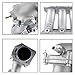 Aluminum Engines Intake Manifold Compatible For Honda K Series K20A/A2/A3 K24(Silver)