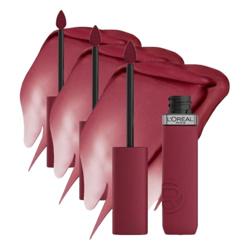 Image of L'Oreal Paris Infallible Matte Resistance Liquid Lipstick, 665 First Move (Pack of 3)