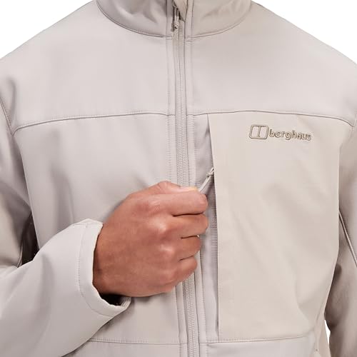 Berghaus Men's Ghlas 3.0 Softshell Jacket, Taupe, L - Image 8