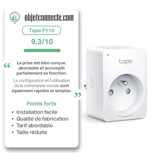 Prise connectée Tapo P110 suivi conso - vue 7