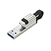 iPhone Flash Drive, RAVPower 64GB 2 in 1 Photo Stick with MFi Charger Cable,Touch ID Encryption,External Storage with iPhone and iPad