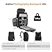 K&F CONCEPT Camera bag Backpack Waterproof 25L Large Capacity Camera Case with Raincover 15.6 Inch Laptop Compartment Compatible with Canon/Nikon/Sony/DJI Mavic Drone Travel Camera Backpack