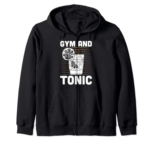 Edición vintage de Gym and Tonic Sudadera con Capucha