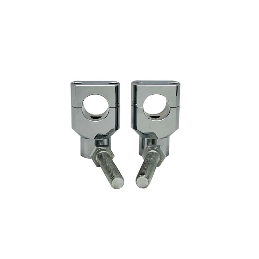 Clip montaje manillar de 25mm y abrazadera elevadores ajustable para moto Custom 5
