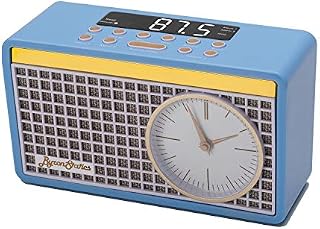 Byron Statics Alarm Clock FM Radio Big Led Number Simple Clock Control Button