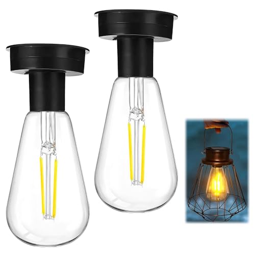 Ampoule Solaire de Rechange pour Lanterne et Décoration Extérieure | Lot de 2