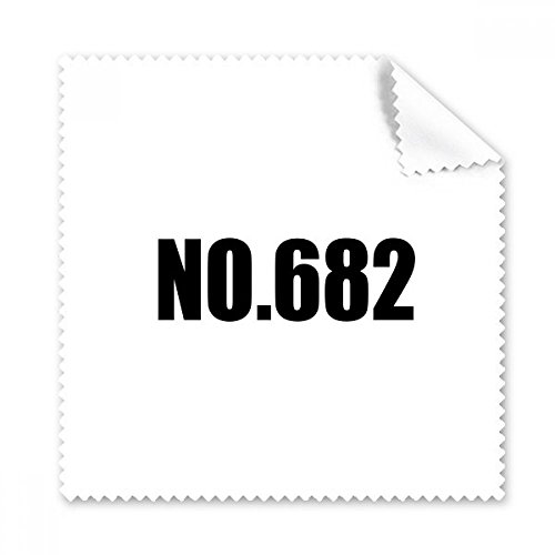 Chiffon de nettoyage numéro tissu 682 pour lunettes et écrans, lot de 5 pièces