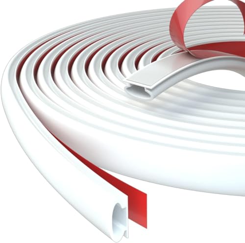 La Mejor Selección de Burletes de puerta los 5 mejores. 44 SOJITAS Burletes para Puertas y Ventanas Auto de TPE, Cinta Aislante, Juntas de Sellado Tiras de Sellado Cortavientos, Aislante del Frío, Calor, Polvo, Ruidos e Insecto (Blanco,...