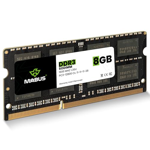 MABUS - Memoria RAM DDR3 8GB 1600MHz SODIMM para Portátil (PC3-12800)