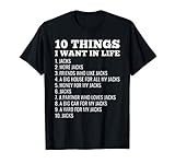 Photo Gallery things i want in life jack russell terrier cane maglietta Photo Gallery things i want in life jack russell terrier cane maglietta