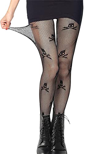 Image of Fishnet Stockings for Women With Stretch Waistband,Fishnets With Reinforced Toes, Fishnet Tights With High Elastic
